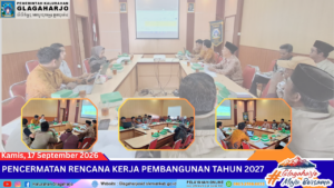 Kalurahan Glagaharjo Gelar Pencermatan Rencana Kerja Pembangunan Tahun 2027